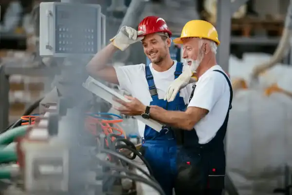 Manen met bouwhelmen | DID-online.nl