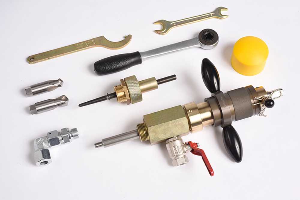 onderdelen Hot tap drill