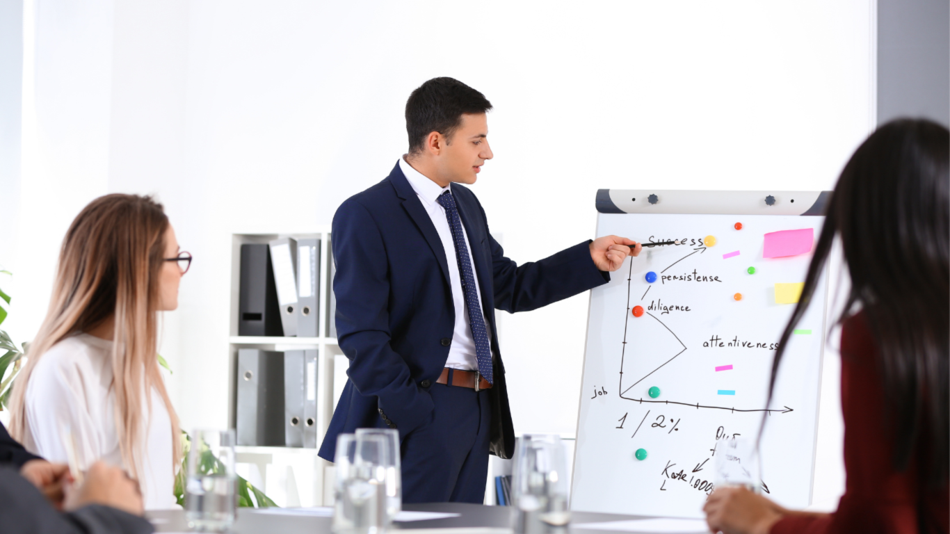 man geeft training| DID-online.nl