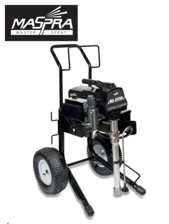 Maspra elektrische Airless verfspuitapparaat