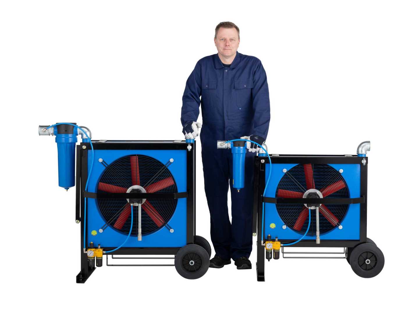 Persluchtnakoelers Persluchtnakoelers