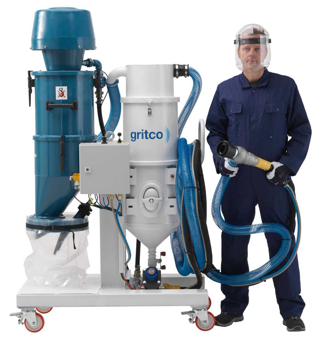 Vacuüm straalmachine