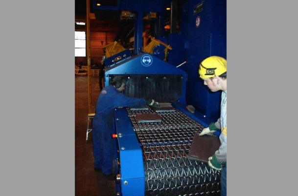 Draadband straalmachine draadband straalmachine