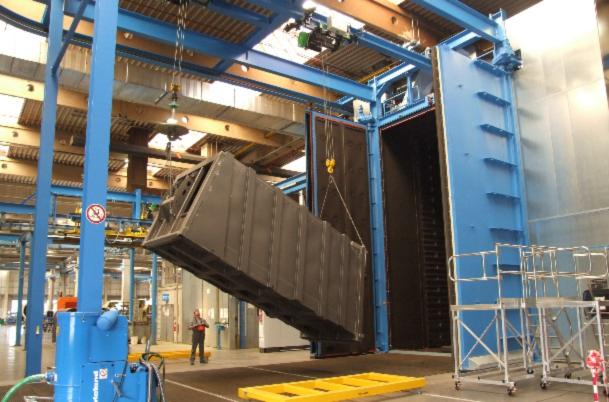 Hangbaan straalmachine hangbaan straalmachine