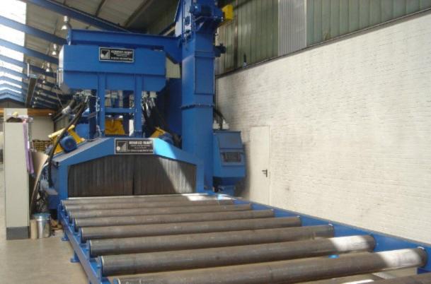 rollenbaan straalmachine| DID-online.nl