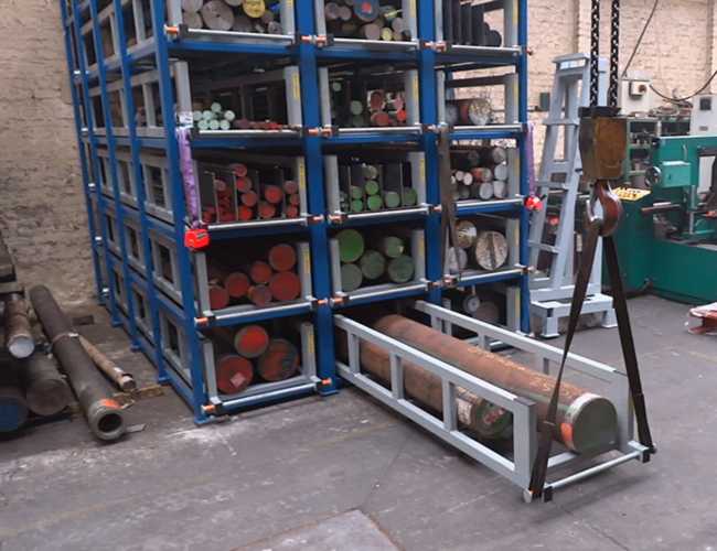 stelling met uittrekbaar cassette