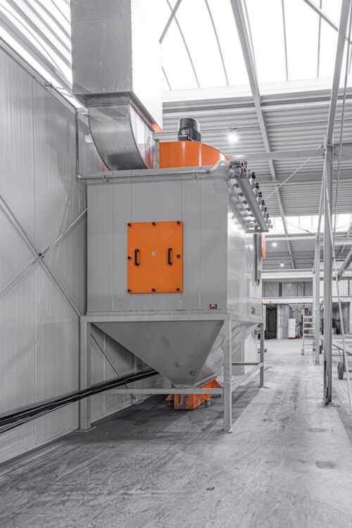 Poedercoatwanden W83