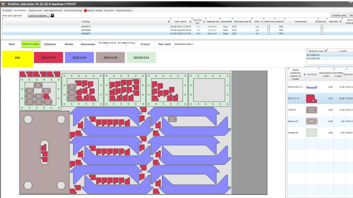 PROfirst JobVision Planning en ShopFloorcontrol| DID-online.nl