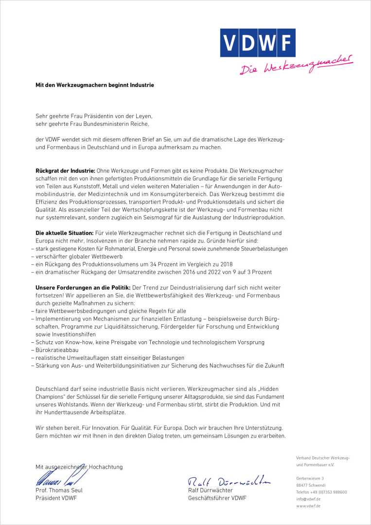 Duitse gereedschapssector luidt noodklok: ‘Zonder ons geen industrie’