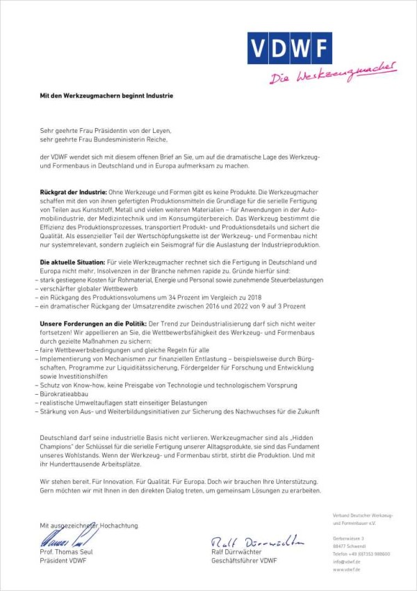 Duitse gereedschapssector luidt noodklok: ‘Zonder ons geen industrie’| DID-online.nl