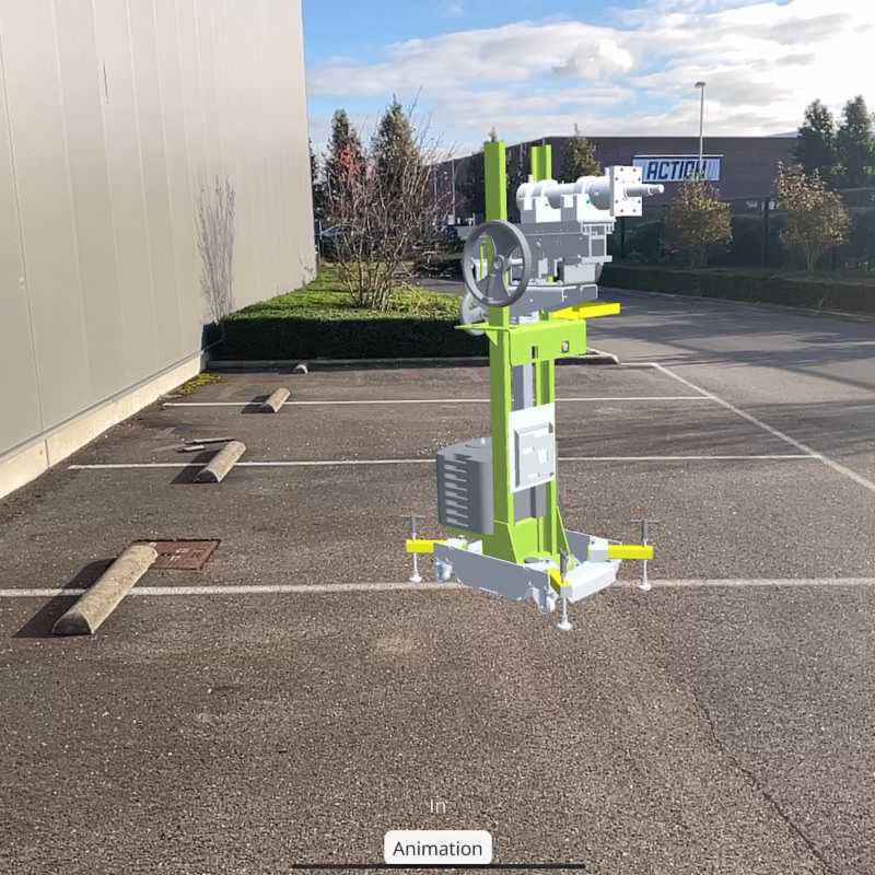 Captis Artis-platform, product in Augmented Reality (AR)| DID-online.nl