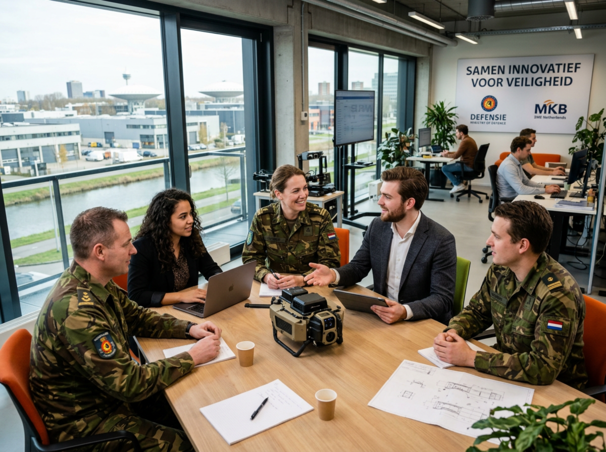 Benut de kracht van de Nederlandse MKB-maakindustrie voor een sterkere Defensie 